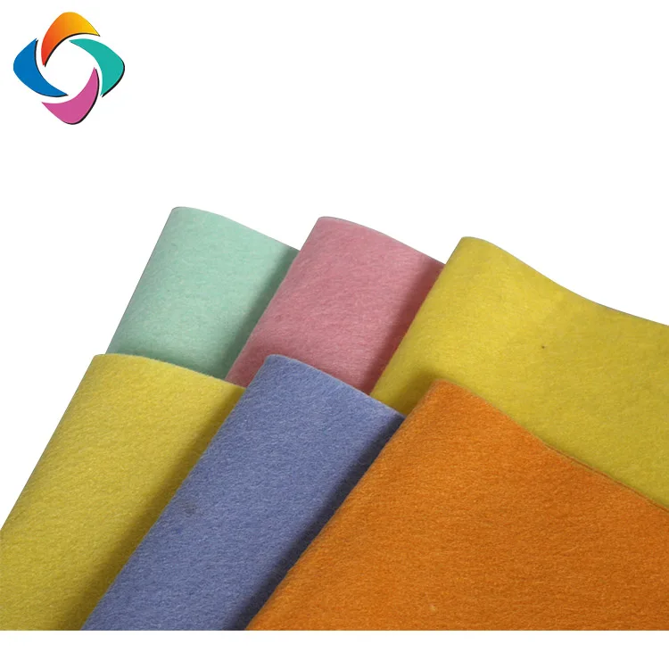 Household Color Dish Cloths Machine Washable Super Absorbent Drying Eco-Friendly Non-Woven Fabric Kitchen Cleaning Cloth
