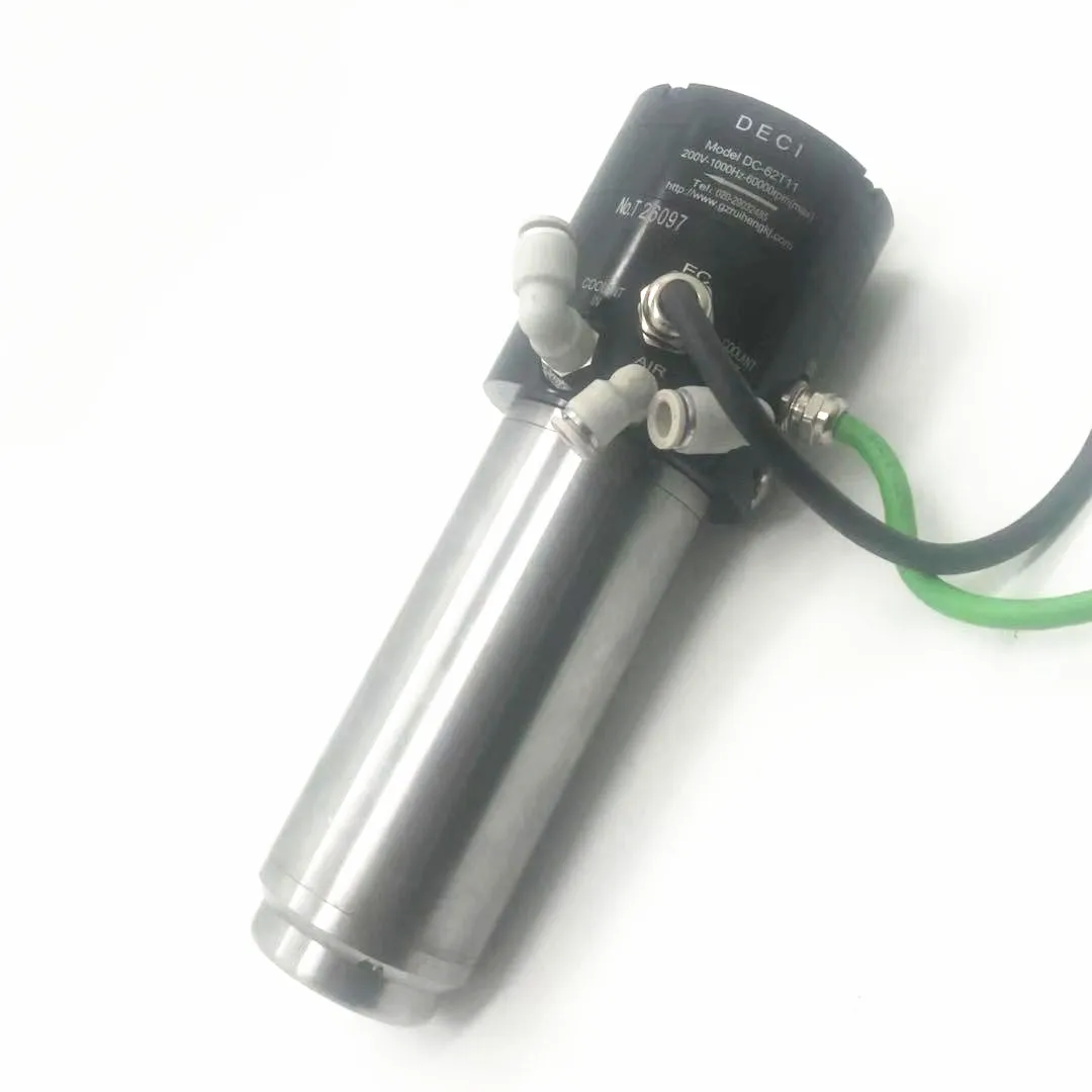 
DECI ATC 1.2KW 1.5KW 1.8KW 60000rpm water cooling spindle motor for CNC machine 