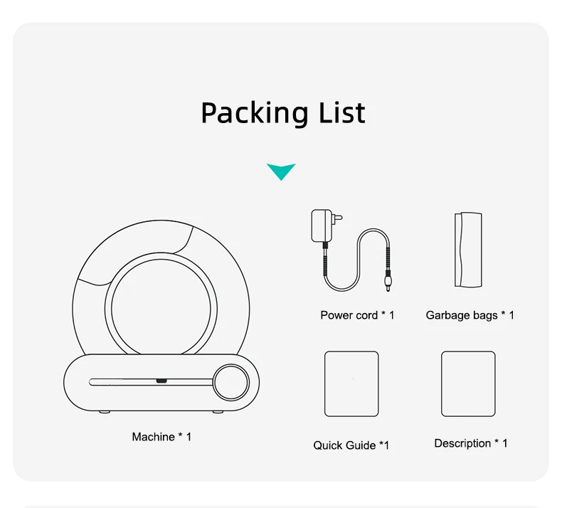 Умный самоочищающийся туалет для кошек, кошачий Туалет с Wi-Fi управлением через приложение, со склада в ЕС, самая низкая цена