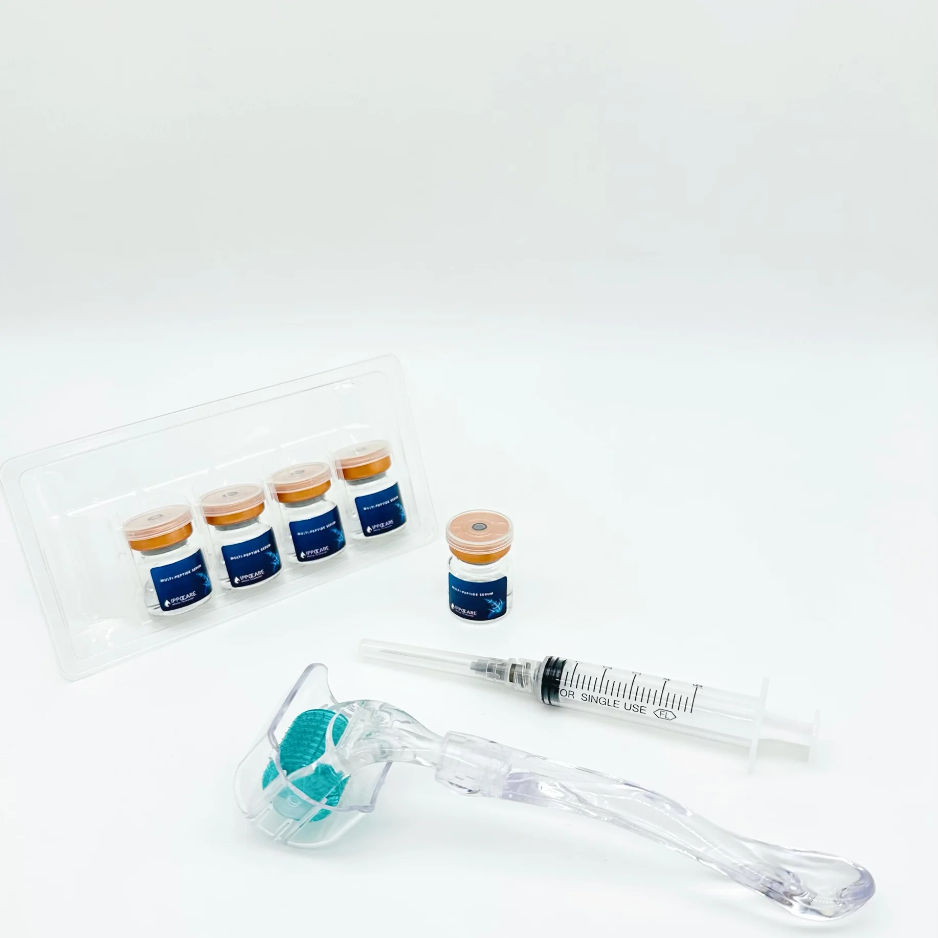 Ingredients Herb Ginger Natural Hair Growth Blue Copper Peptide Anti Hair Loss Shampoo for Men