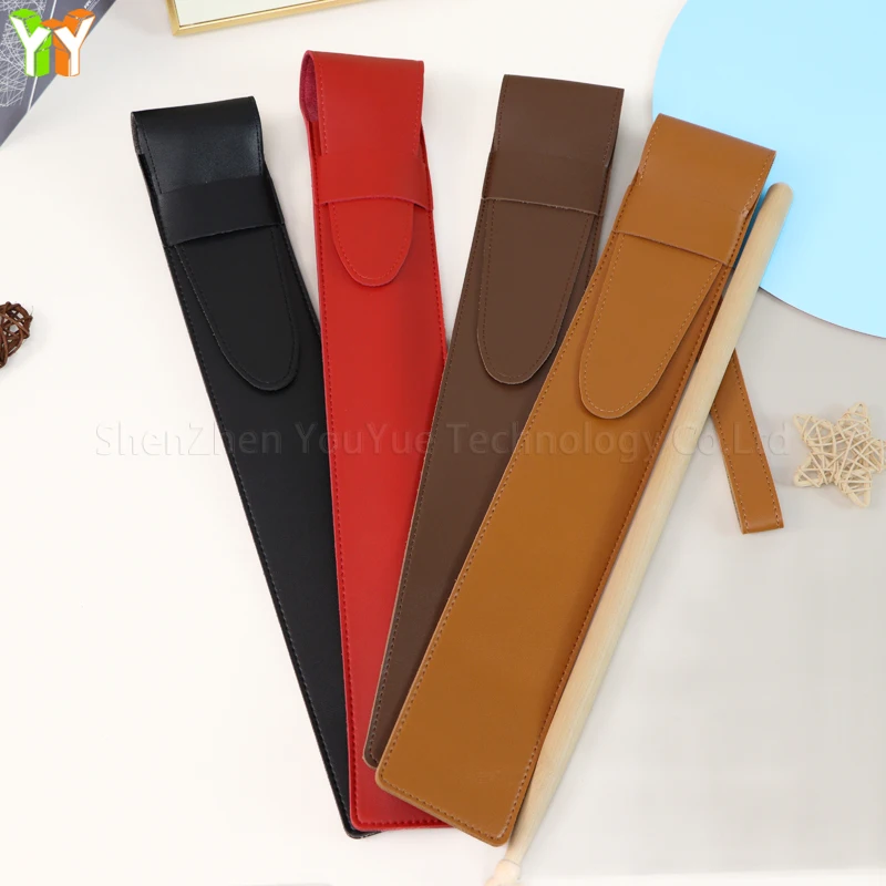 RTS Leather Drumstick Bag Drumstick Holder Drum Sticks Case Drum Stick Cover Bag Drum Key keychain Drummer Gifts