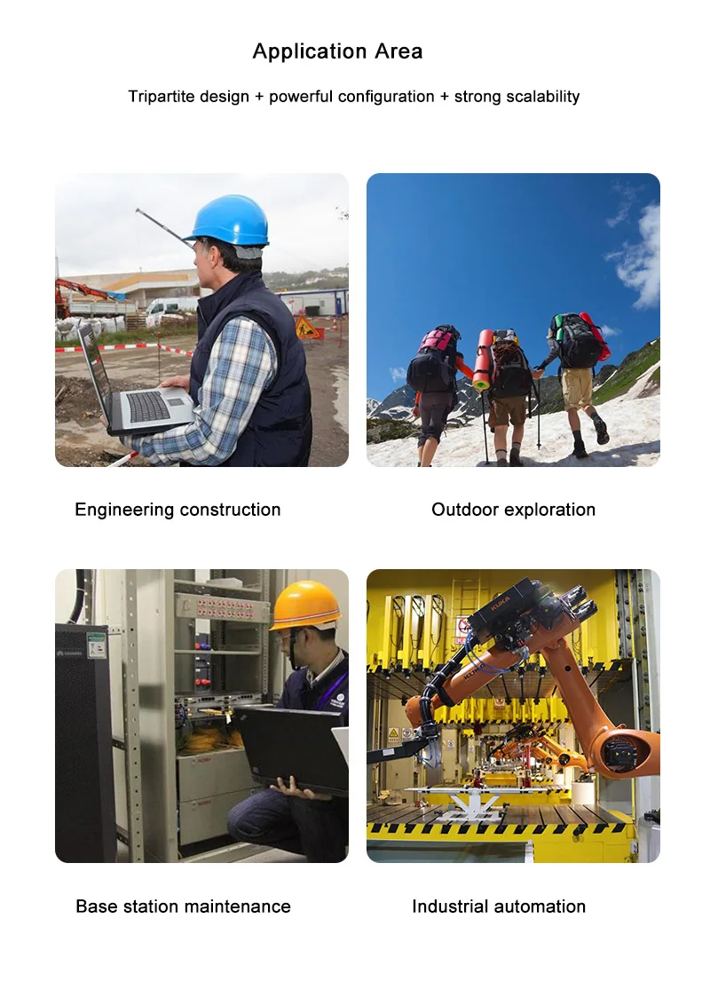 Best 13 Inch 11th Generation Intel i5 i7 Processor Win10 OEM Service Shockproof Rugged Laptop Computer