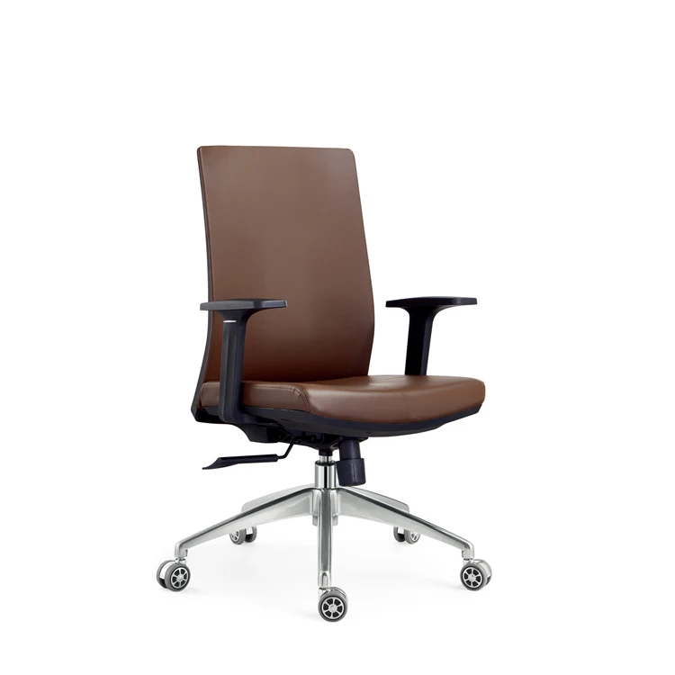Swivel Chair China Wholesale Modern Mid Back Leather Office Furniture