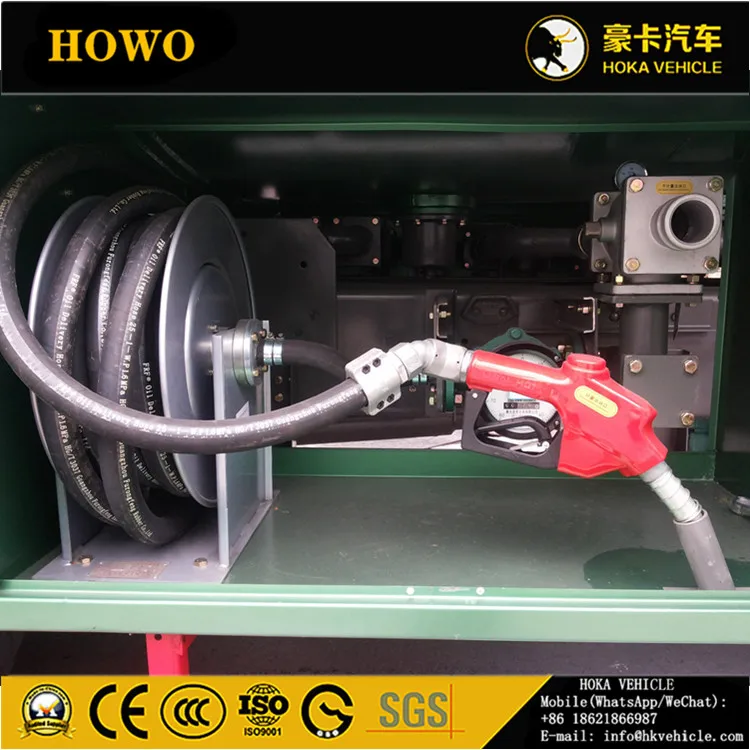 SINOTRUK HOWO 6X4 371HP 21CBM FUEL TANKER TRUCK WITH 25CBM TANKER TRAILER