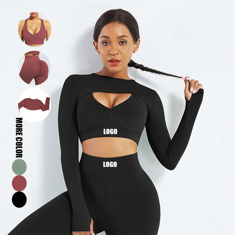 Дышащий спортивный костюм без рукавов штаны для йоги леггинсы комплекты спортзала женский топ