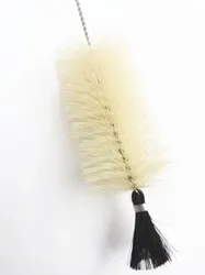 customized natural bamboo wooden bottle brush with tampico brush kitchen brush