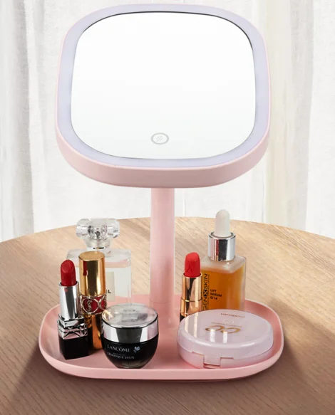 
custom desk vanity smart console table led hand decor wall side makeup mirror 