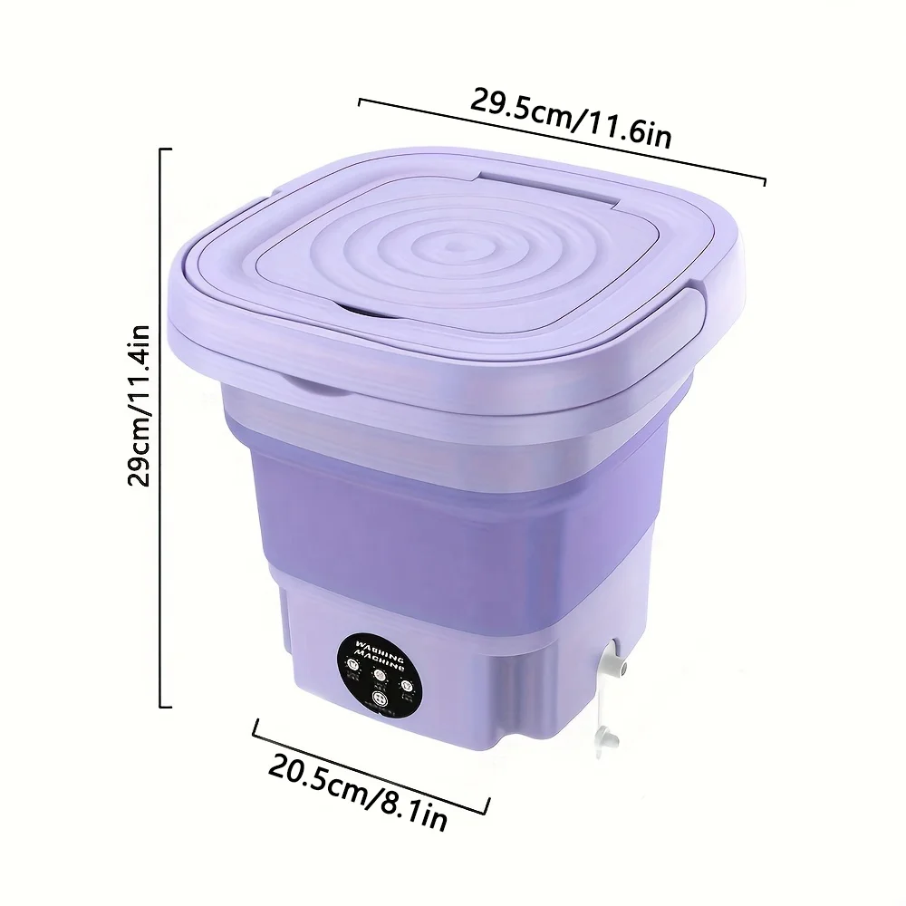 Cop Rose portable washing machine, mini portable washing machine, mini washing machine with dryer
