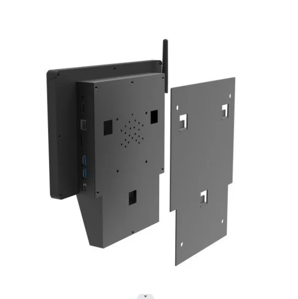 BVS Metal Case Android Pos System Black RK3566 Android New Price Checker Kiosk with Barcode Scanner