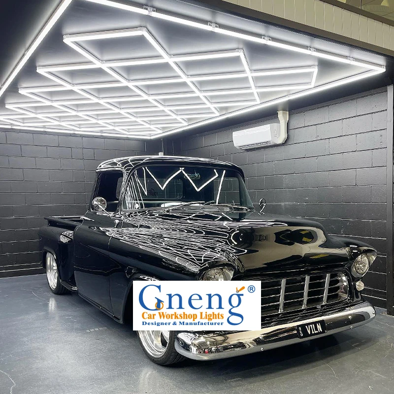 Zhongshan Wholesale OEM Aluminum Linkable Car Garage Lamp High Lumen Led Light for Showroom