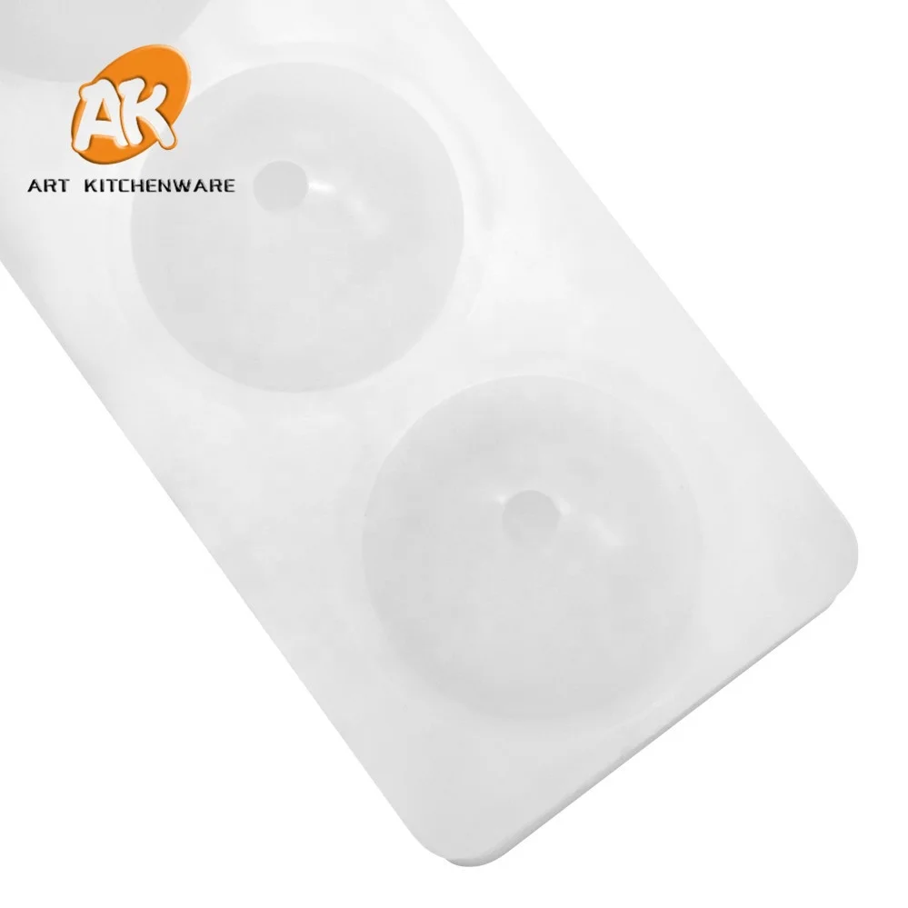 AK 4 Cavities Ball Silicone Moulds Mousse Cake Molds DIY French Dessert Tools for Bakery Silicon Jelly Moulds MC-73