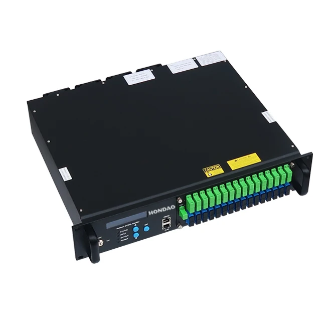 1550nm catv 32 ports 20 dbm wdm EDFA adopt GPON/GEPON signal