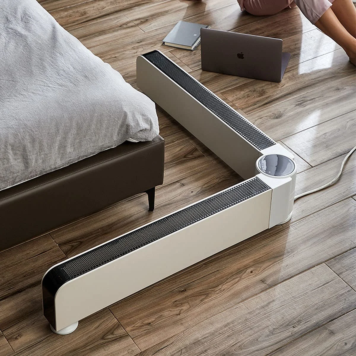 Energy saving freestanding IP24 waterproof remote control 2000W 180 degree foldable electric baseboard heater