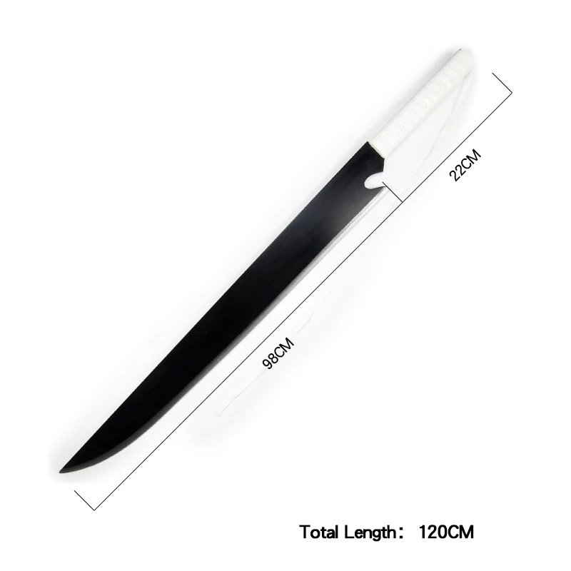 120cm Anime Sword Kurosaki Ichigo BLEACH Bamboo Cosplay Sword toy sword  for kids