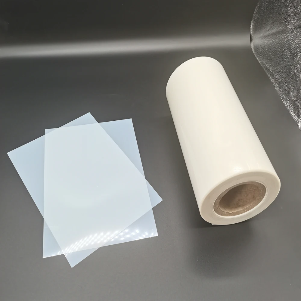 Translucent Milky White PET Mylar Material Film Sheet Film, 0.25 mm