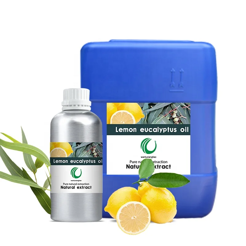 Label Customization Aromatherapy Lemon Eucalyptus Essential Oil for Aroma Diffuser Massage Skin Care