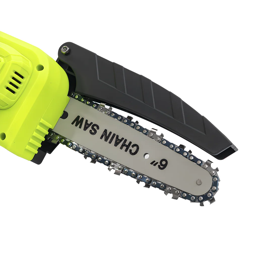 6' Chinese Manufacture Garden Gools Electric Power Tools Cordless Tool Lithium Battery Machine Wood Cutting Chainsaw