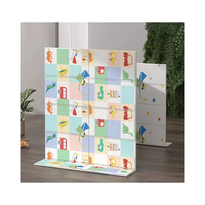 New design manufacturer promotional baby waterproof play xpe foam camping mat