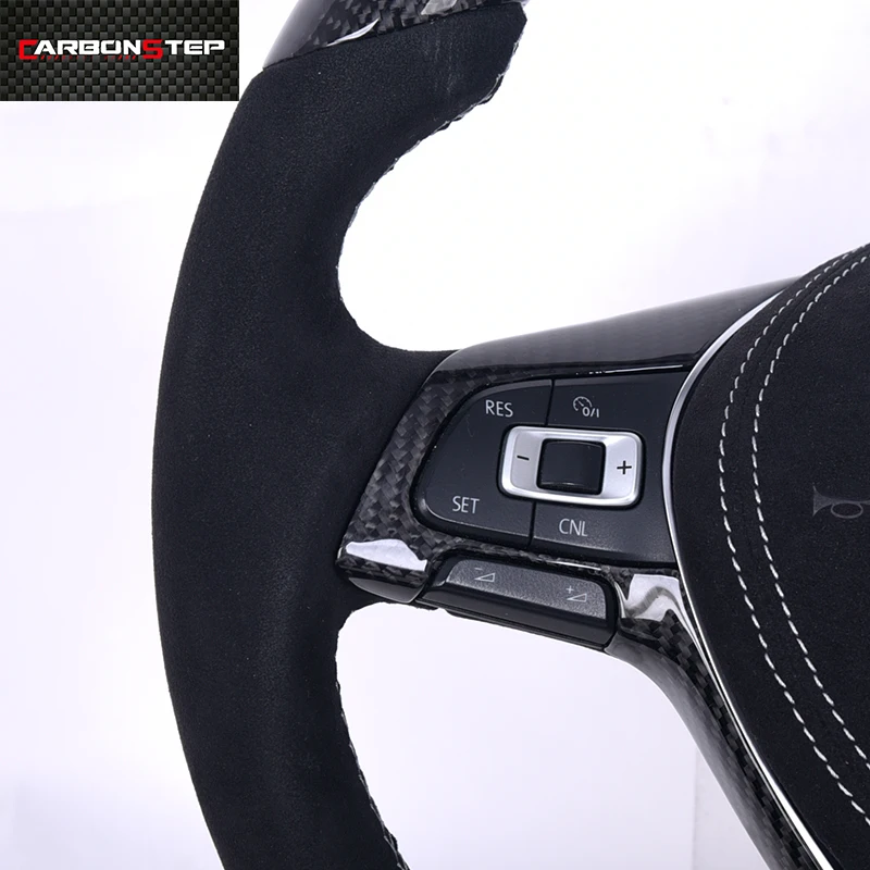 Carbon Fibre Steering Wheel Suitable For VW MK7 Lamando Scirocco Custom Wheels
