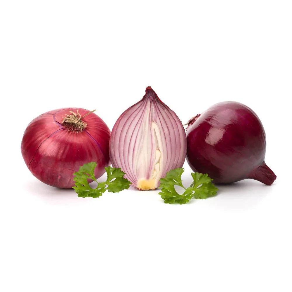 Высококачественный свежий органический красный лук и пухлый круглый лук