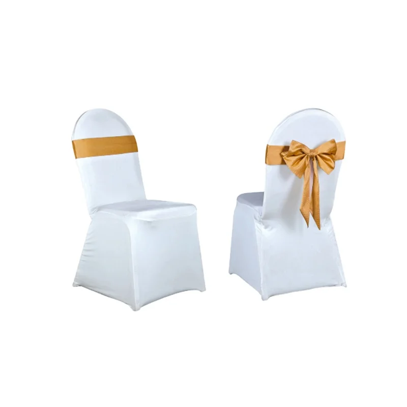 Modern Style White Chair Covers Wedding Decoration Dining Chair Cover Chair Covers For Wedding