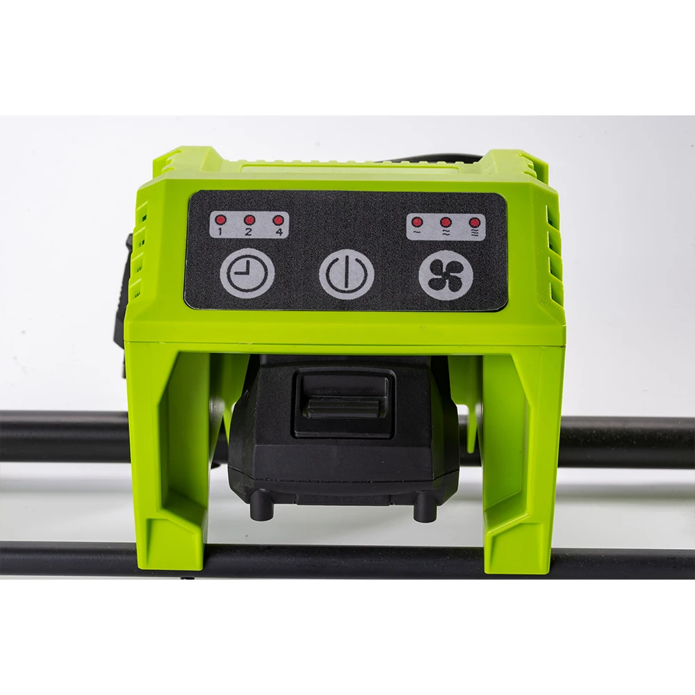 100-230v or 18v rechargeable lithium-ion battery outdoor indoor portable cordless jobsite fan CE