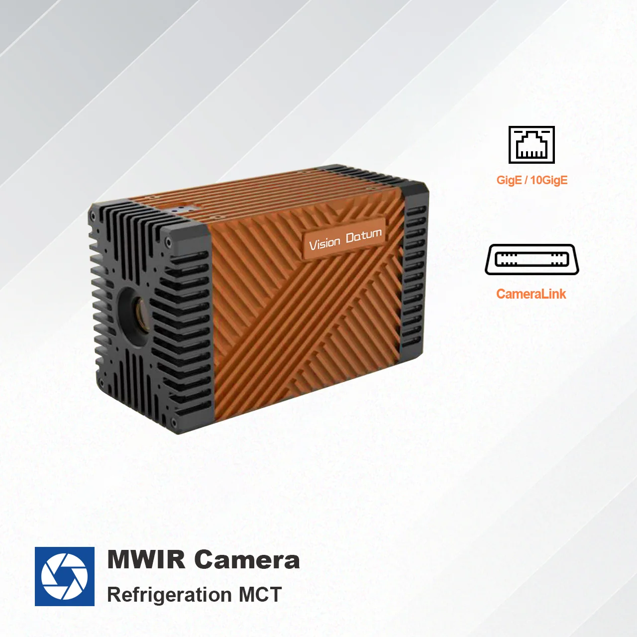 HD 640x512 117kHz MCT Cooled Muti-spectral 1500-5200nm MWIR Night Vision Infiray Mid-Wave Infrared Thermal Camera Module