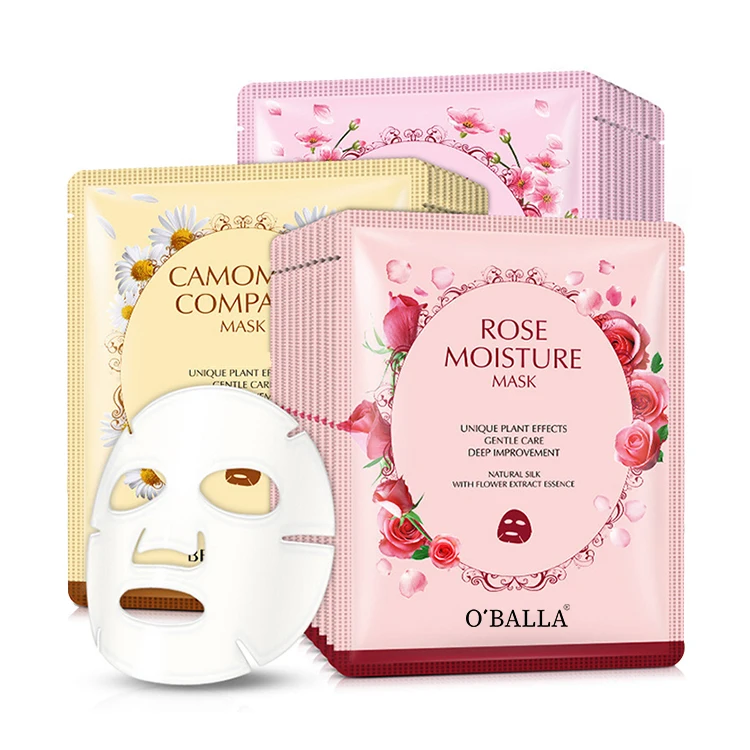 2021 hot sale collagen blackhead charcoal cotton whitening facial mask for skin care korea sheet organic beauty face mask facial