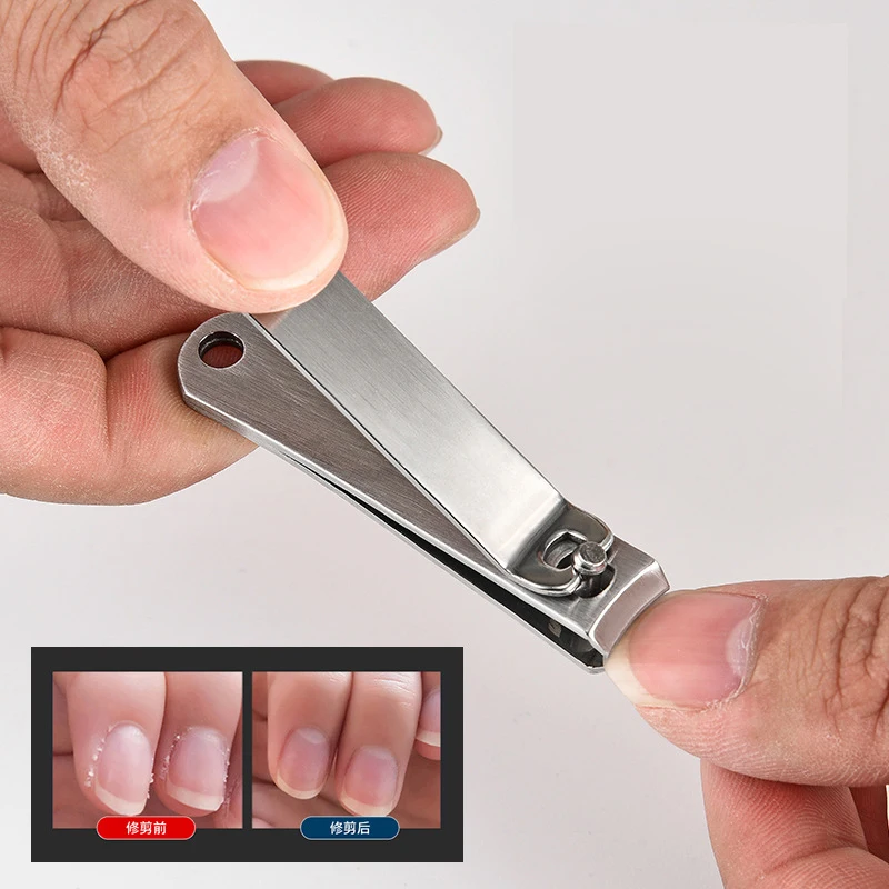 Professional 6 Pieces Manicure Pedicure Kit Nail Clippers Set Personal Care Tools Travel Stainless Steel Nail Clipper with Case
