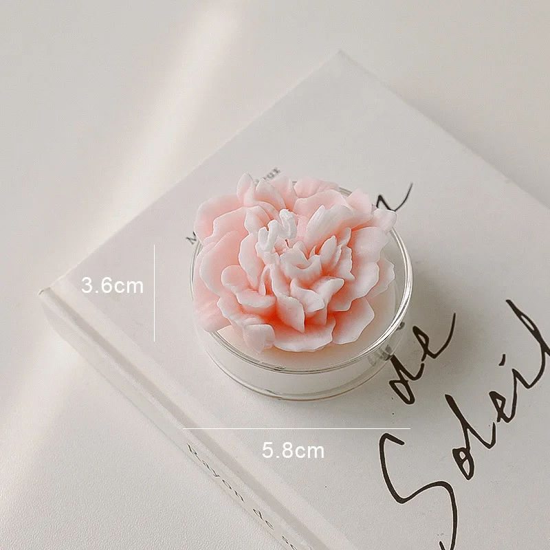 Holiday birthday gift candle Creative decoration simulation succulent aromatherapy candle