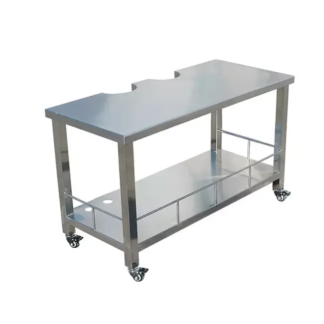 Medical Stainless steel Veterinary Animal Ultrasound Table Product