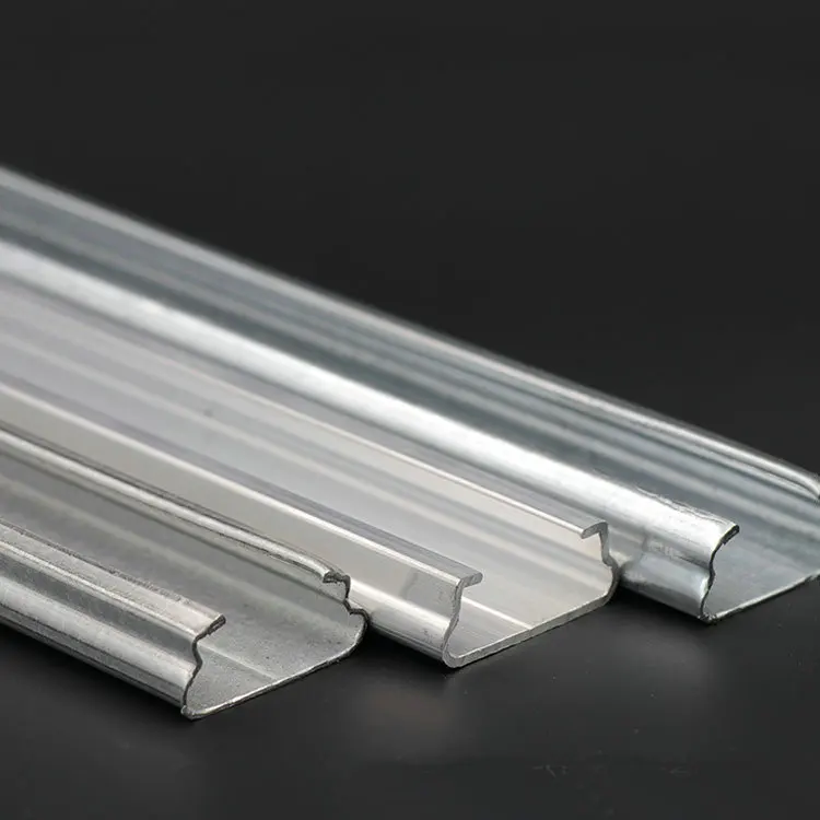 Aluminium profile lock channel and wiggle wire equipment for greenhouses