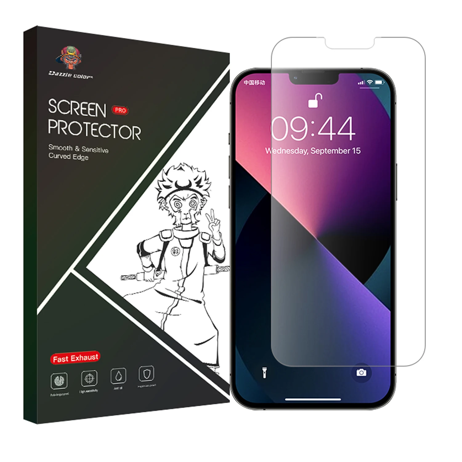 Free Sample Hd  2.5D 9H Anti-Scratch Screen Protectors Tempered Glass Protector Phone  For Samsung  Iphone 14 13 12 Pro Max
