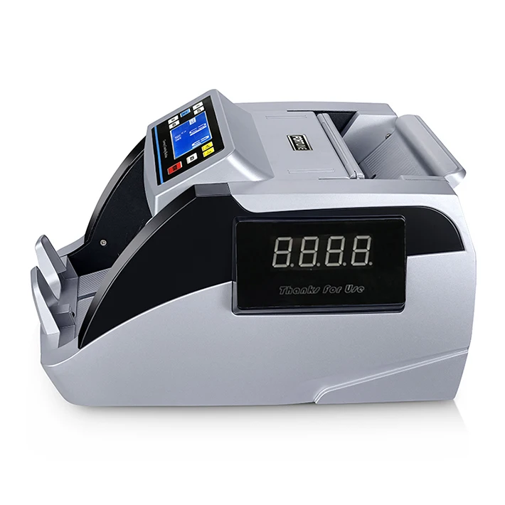 mini currency counting machine Back loading bill counter  professional currency counting for bank