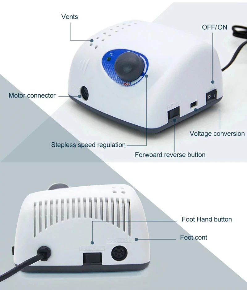 STRONG 210 electric nail drill machine 40000 rpm