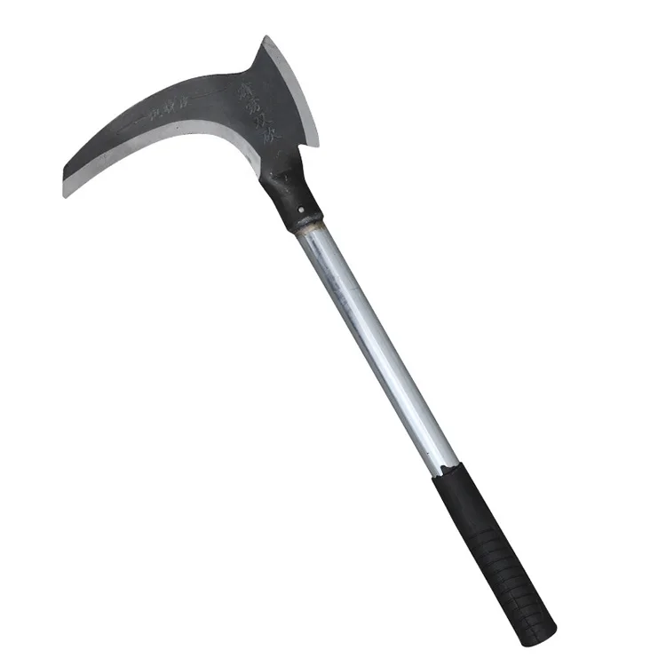 Customized high  quality outdoor agricultural sickle multi functional farm tool   double edged sickle