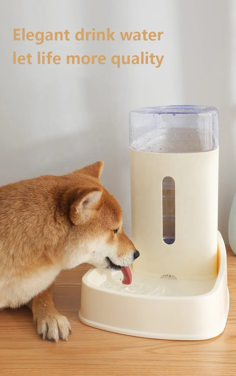  HMS animal feeders Indoor Cheap Design Automatic pet feeder dog 3800ml for