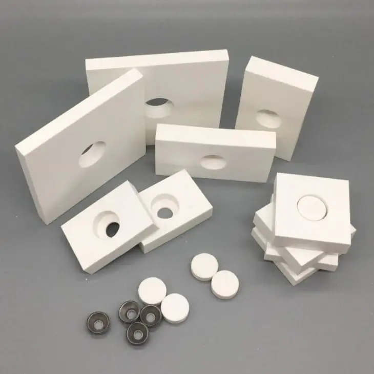 
3Y and 8Y zirconia ceramic substrate tiles for chute 