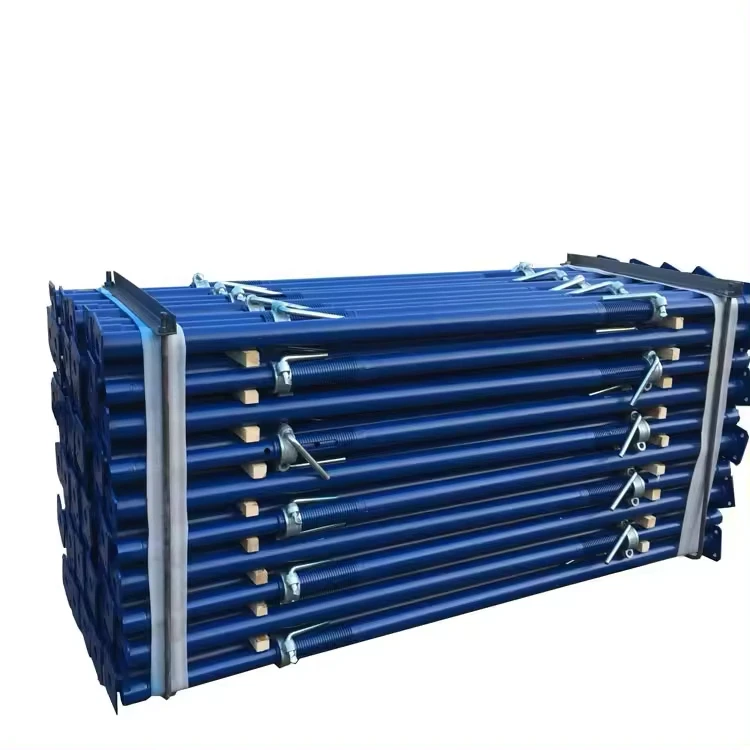 Heavy Duty Adjustable Galvanized Scaffolding Steel Shoring Props Puntal De Acero Construction