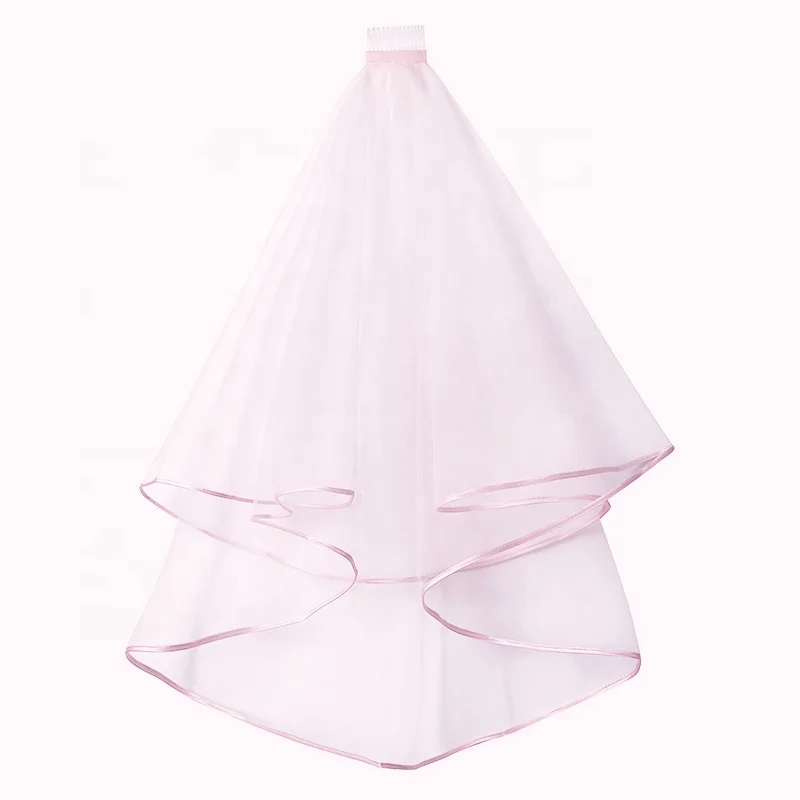 Длинная белая свадебная фата, идеальный аксессуар для свадебной вечеринки для счастливой Невесты