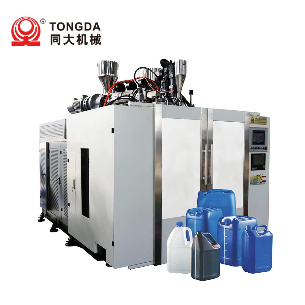 TONGDA HTS 5L HDPE Blowing Machine Plastic Barrel Making Machine Extrusion Blow Moulding Machine