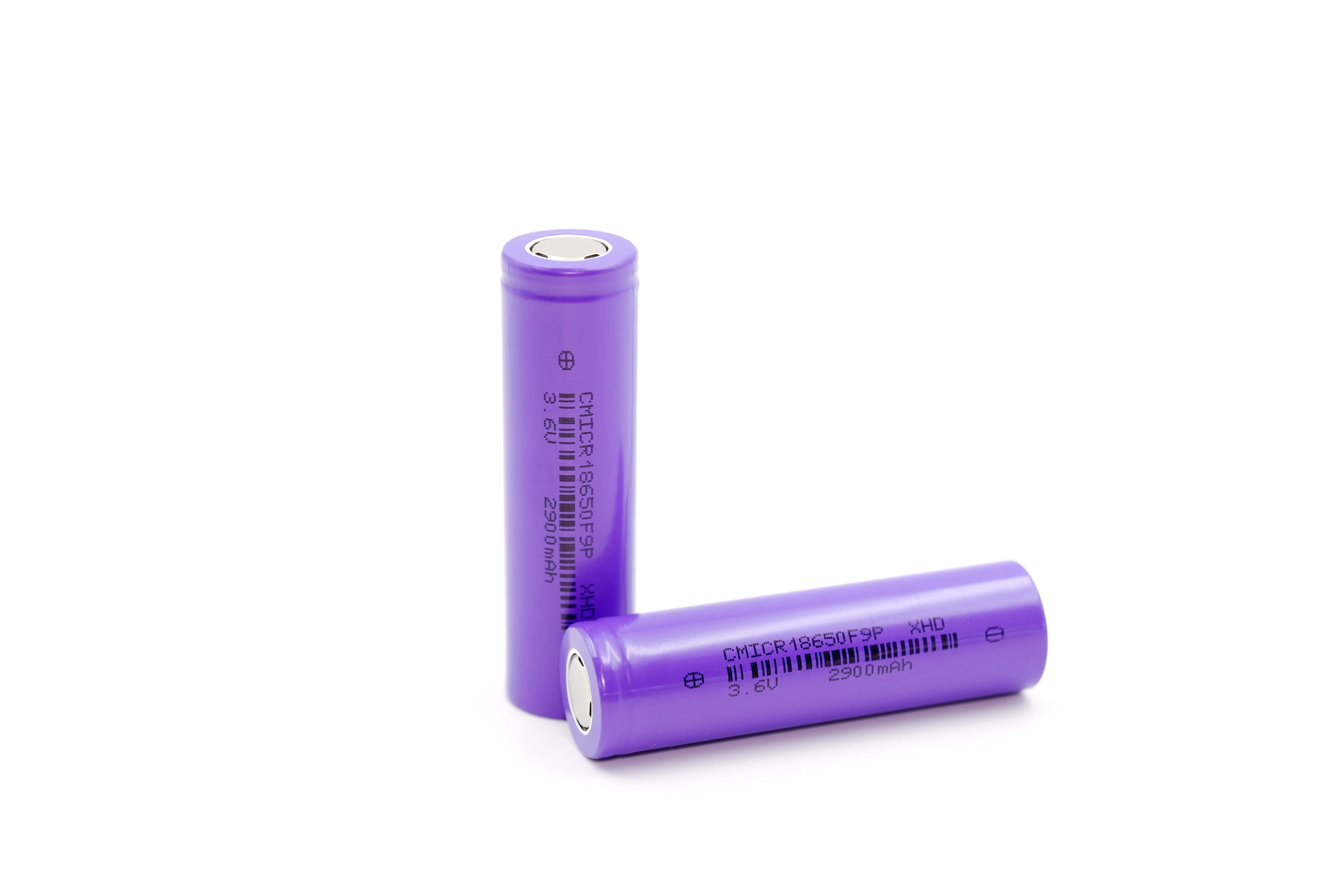 CHAM Customized BIS EV grade  2900mah  Li ion Battery 18650 Cell Pack 3.6V 3.7V Rechargeable 18650 Lithium Battery