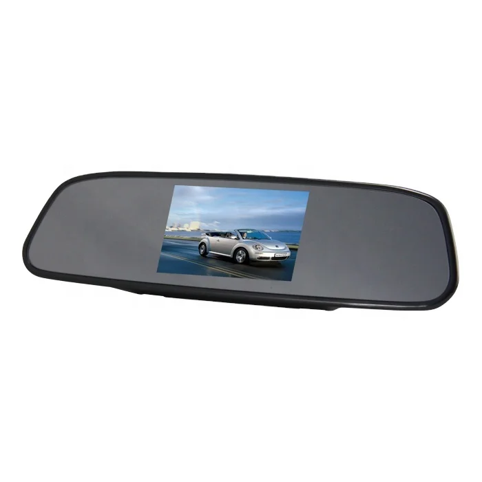 4.3 inch Car HD Rearview Mirror Monitor Reversing Rear View Camera