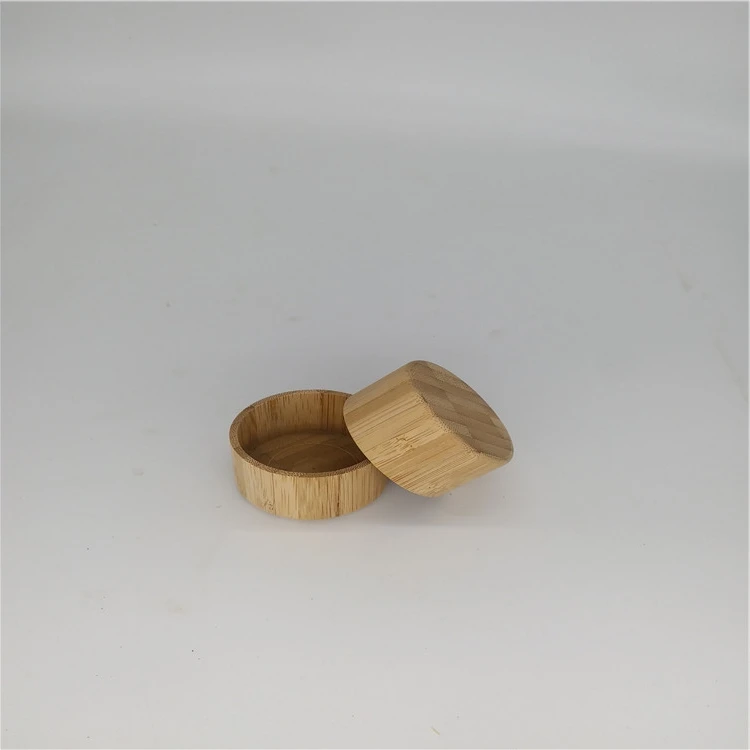 Bamboo cap wooden lid jar shell