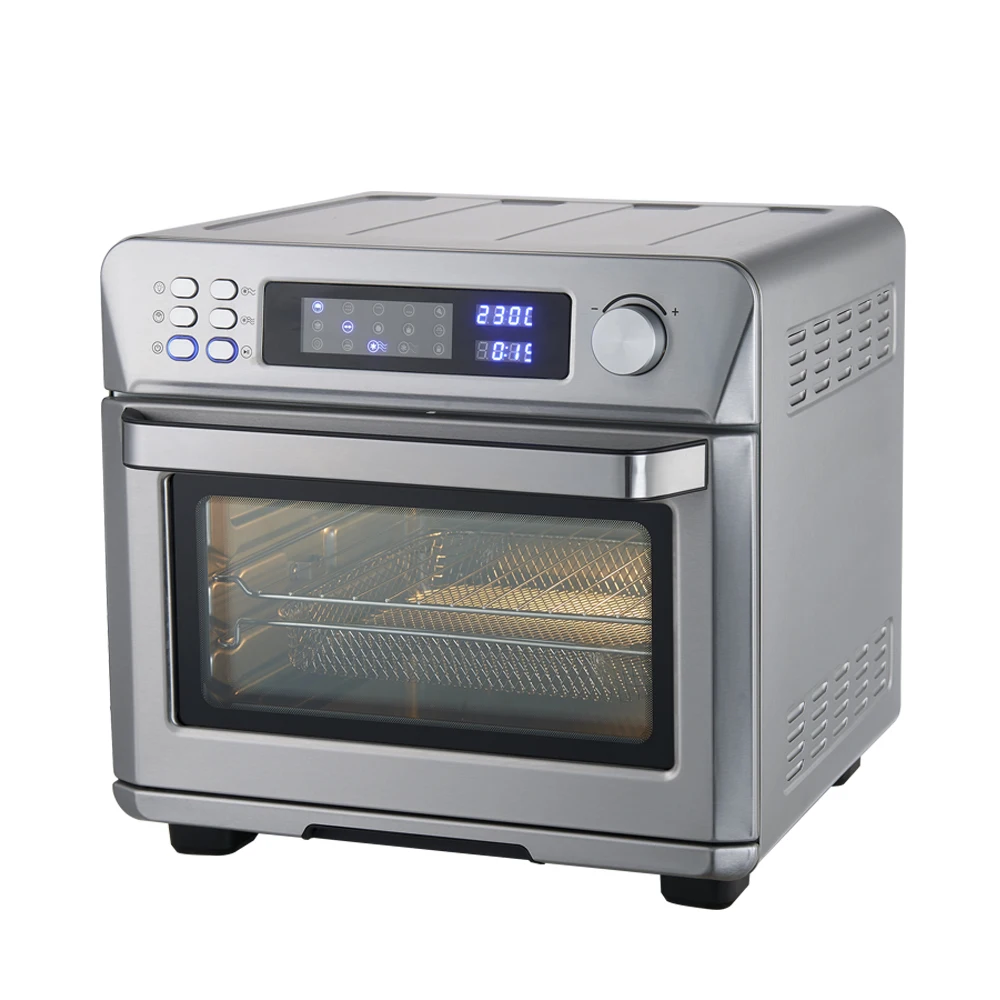 2021 New arrival air fryer cake baking 24 liter electric oven led touch screen