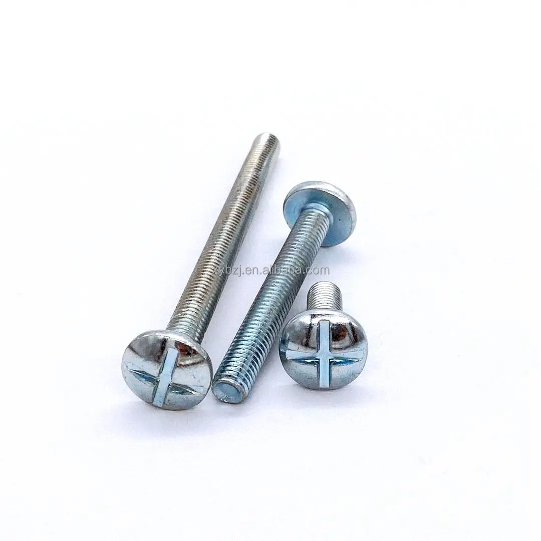 factory 4.8 grade zinc roofing bolt with hex nuts square nuts / machine bolt  export