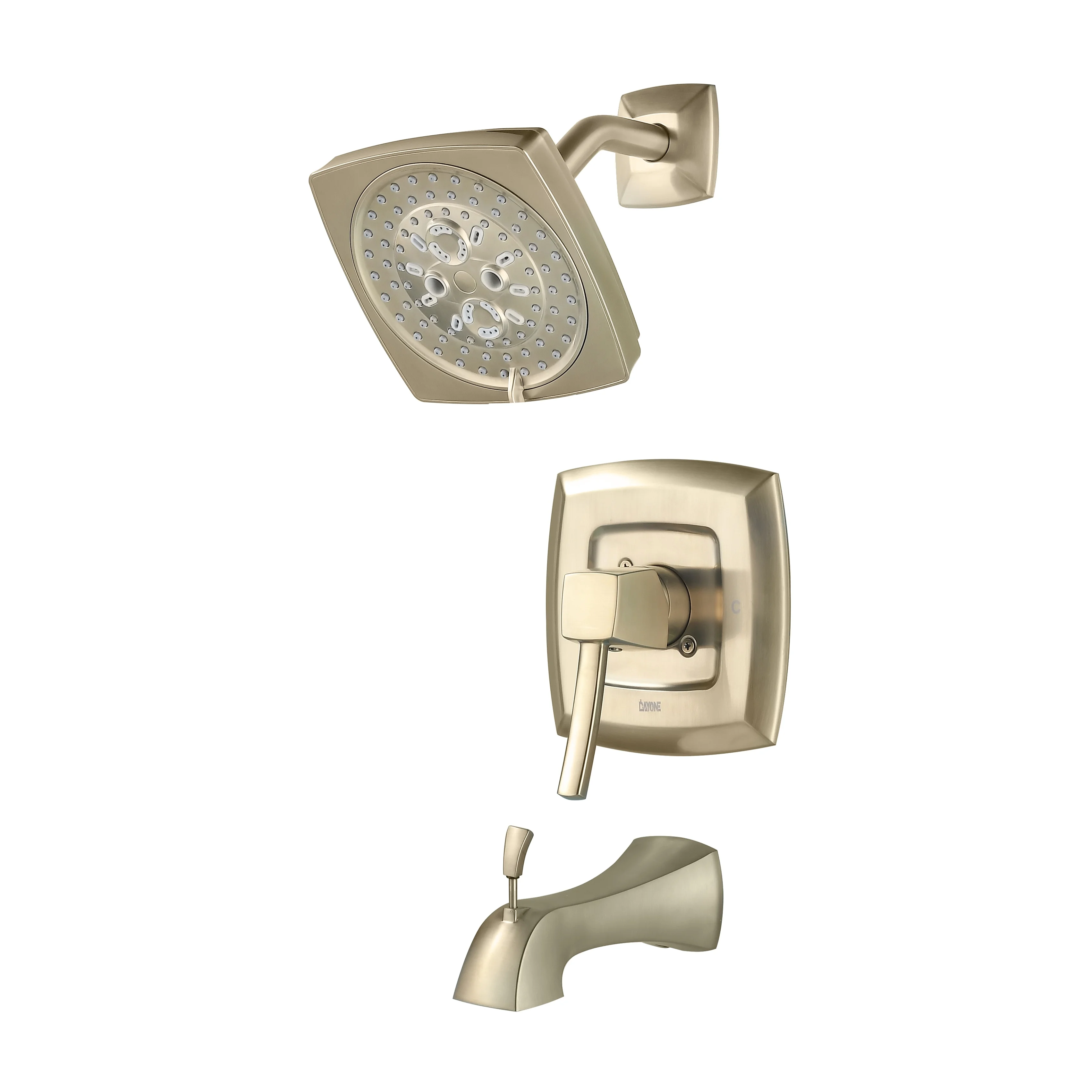 Лидер продаж от производителя, душевой набор для ванной комнаты в винтажном стиле, скрытый Золотой смеситель для душа