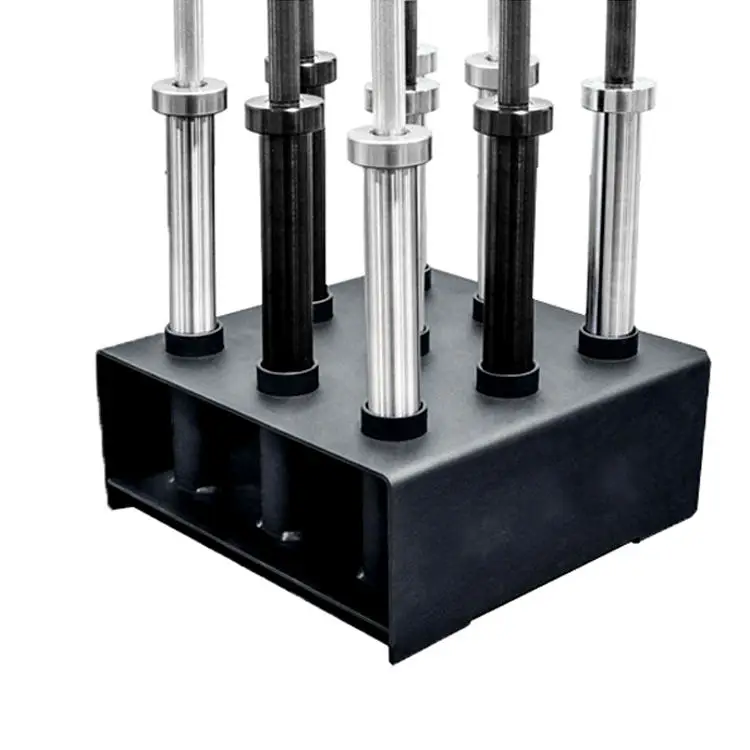 MND High Quality High End Gym Accessories Low Price Barbell Bar Rack For Nine Sets Using
