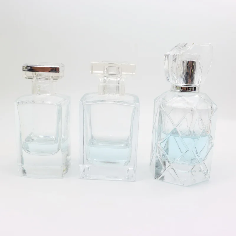 Customized Refillable Airless Pump New Style Cap Abs Women Atomizer 30ml Spray Glass Perfume Bottle