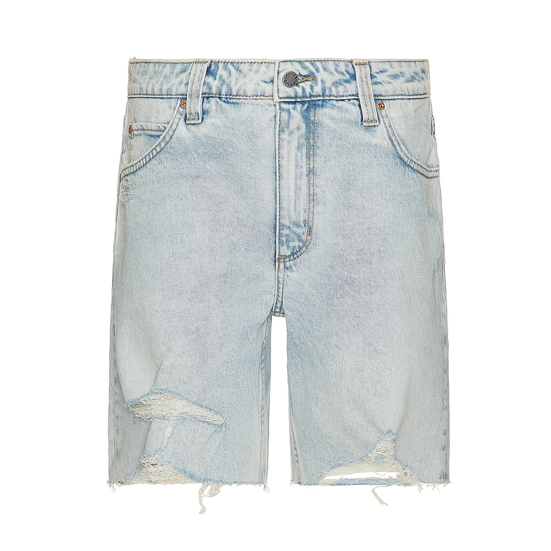 Vintage Custom Shorts for Men Heavyweight Thick Ripped Jean Shorts Man Cotton Summer Casual Wear Washed Denim Shorts Men